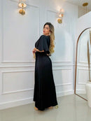 Vestido Longo Plissado