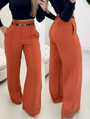 Calça Pantalona Lisa