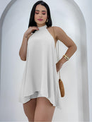 Macacão Curto Frente Única