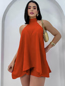 Macacão Curto Frente Única