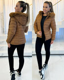 Jaqueta Puffer Peluciada Zaya (Promoção da Semana)