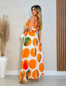 Vestido Longo Floral