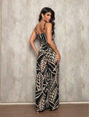 Macacão Longo Estampado