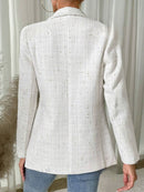 Blazer Feminino Casual em Linho