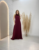 Vestido Longo Frente Única